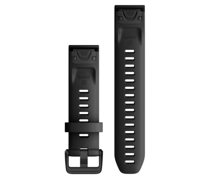 Garmin 010-12867-00 QuickFit 20mm Watch Silicone Band - Black - Zoom Image 2