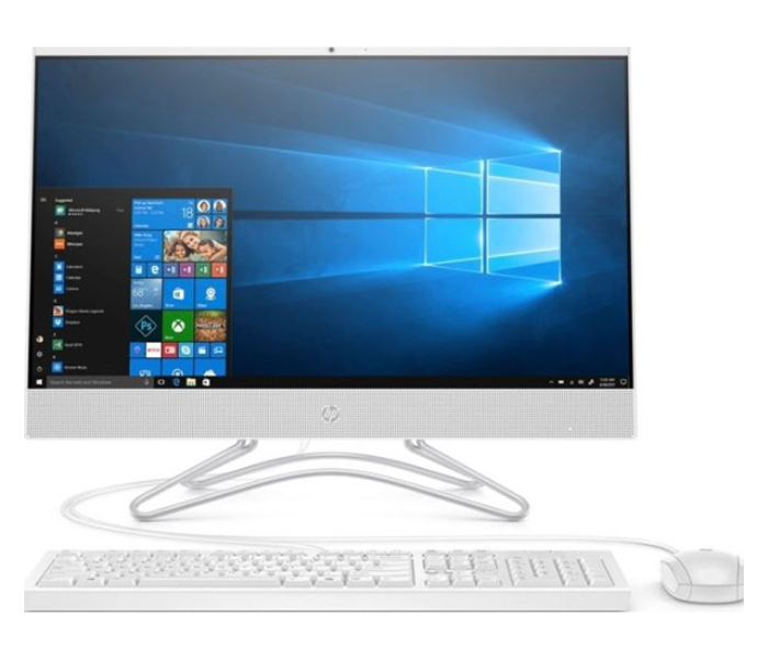 HP 3B4Y7EA All In One 22 DF1006 21.5 Inch FHD Intel Core i3 1115G4 Processor 4GB RAM 1TB HDD Intel UHD Graphics Windows 10 Home 64 - White - Zoom Image 1