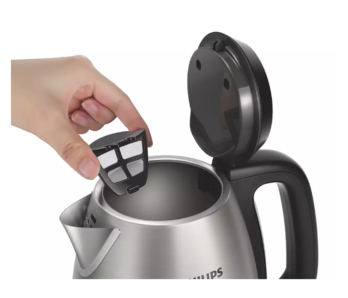 Philips HD9305/26 2200 Watts Electric Kettle - Black and Silver - Zoom Image 3