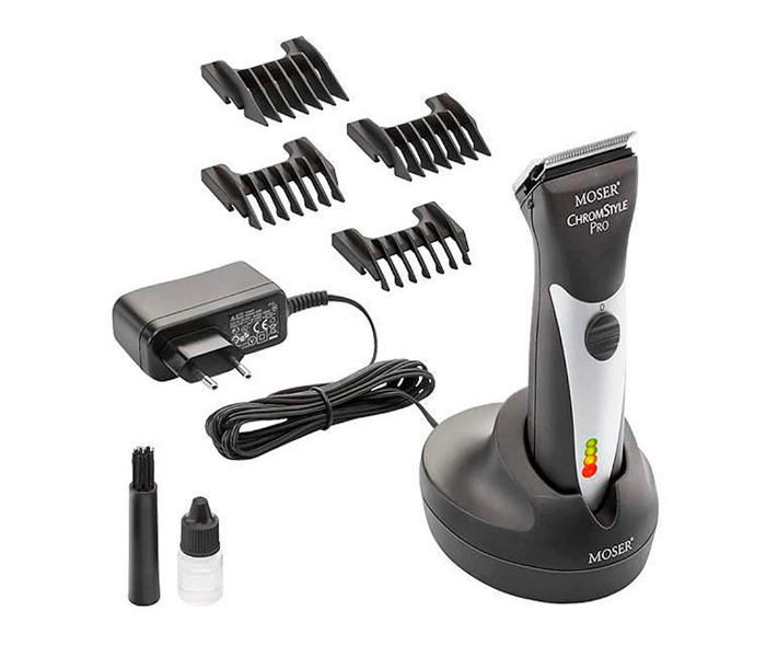 Moser 1871-0181 Chrome Style Pro Hair Clipper for Men - Black - Zoom Image 1