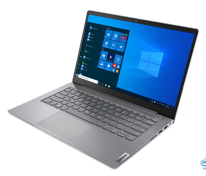 Lenovo 20VD000WAK TB 14 G2 14 Inch FHD Intel Core i5 1135G7 Processor 8GB DDR4 RAM 1TB HDD Integrated Intel Iris Xe Graphics DOS - Grey - Zoom Image 4