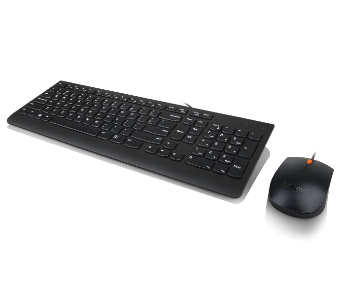 Lenovo GX30M39696 300 USB Combo Keyboard and Mouse - Black - Zoom Image 1