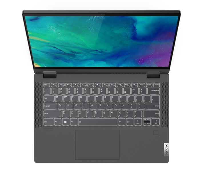 Lenovo 82HS00TTAX Ideapad Flex 5 14ITL05 14 Inch FHD Intel Core i5 1135G7 Processor 8GB DDR4 RAM 512GB SSD Integrated Intel Iris Xe Graphics Windows 11 Home Finger Print - Grey - Zoom Image 3