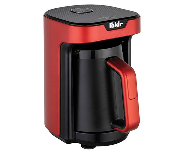 Fakir KAAVE MONO RED 535 Watts Automatic Turkish Coffee Maker - Black and Red - Zoom Image