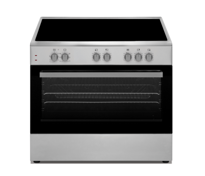 Simfer 9060CC Free Standing Cooking Range - Silver - Zoom Image