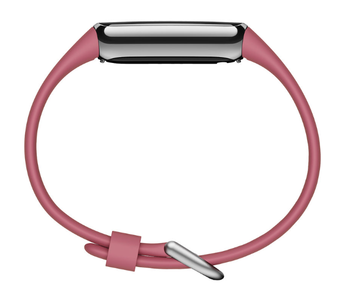 Fitbit Luxe Fitness Wristband with Platinum Stainless and Orchid Band - Zoom Image 4