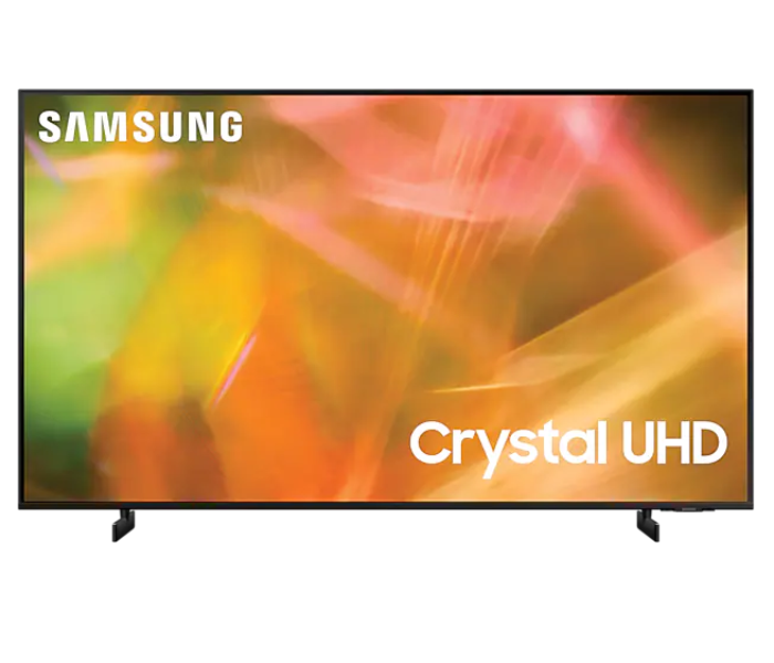 Samsung 60 AU8000 60 Inch Crystal 4K UHD Smart TV - Black - Zoom Image 4