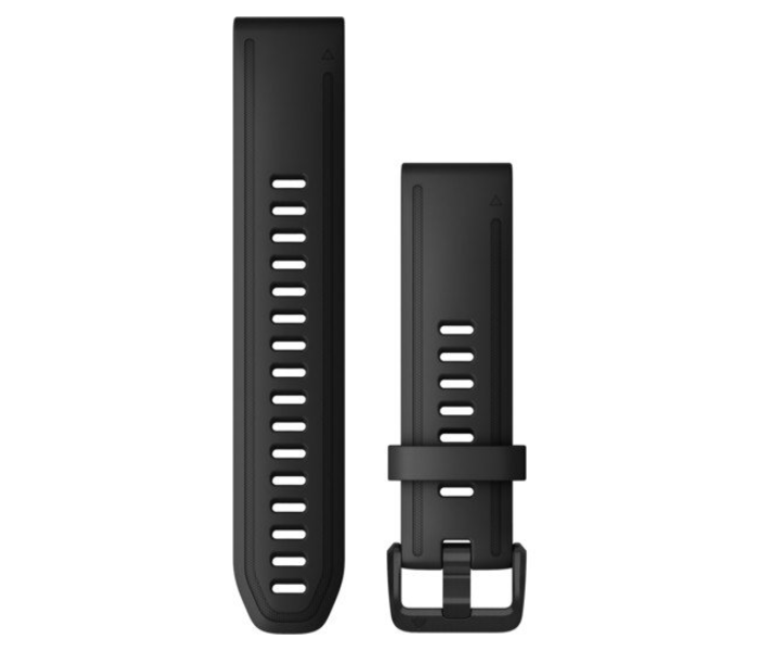 Garmin 010-12867-00 QuickFit 20mm Watch Silicone Band - Black - Zoom Image 1