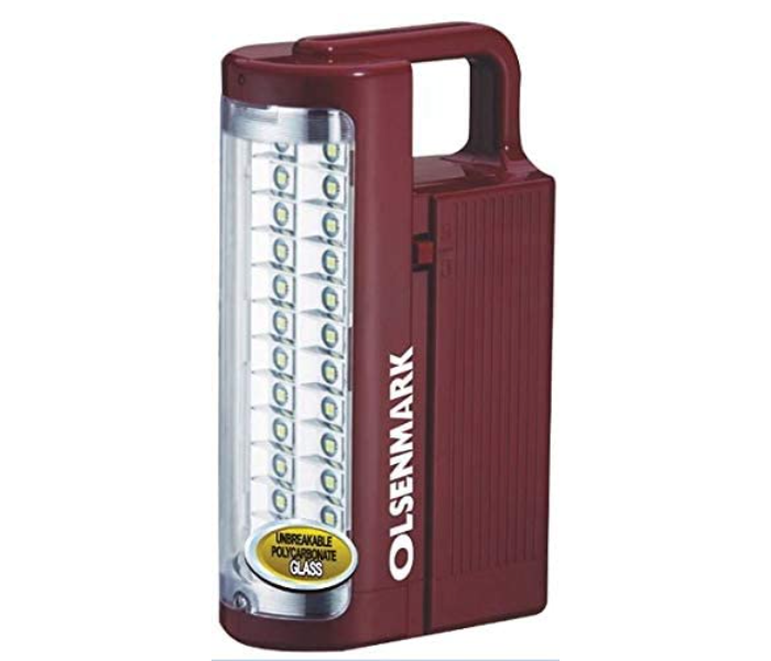 Olsenmark OME2595 Rechargeable Flashlight - Maroon - Zoom Image