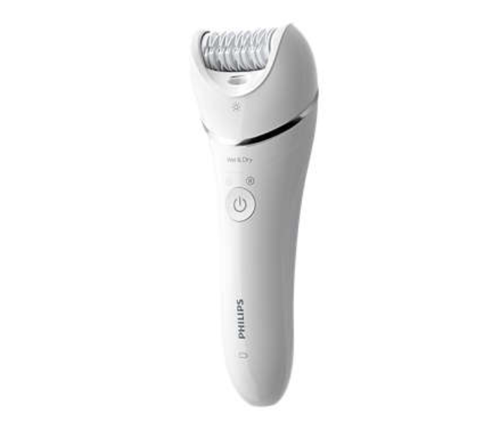 Philips BRE700/01 8000 Series Wet and Dry Epilator for Women - White - Zoom Image 4