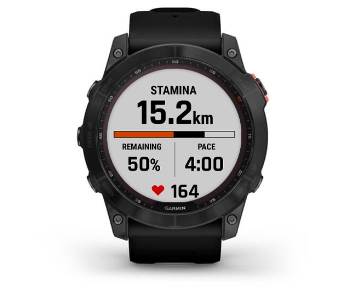 Garmin 010-02541-01 Fenix 7X Solar Slate Grey with Black band - Zoom Image 4