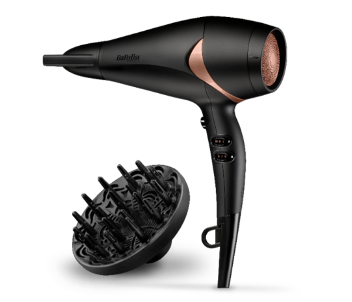 Babyliss D566SDE 2200Watts High Torque Dc Motor Hair Dryer - Black - Zoom Image 2