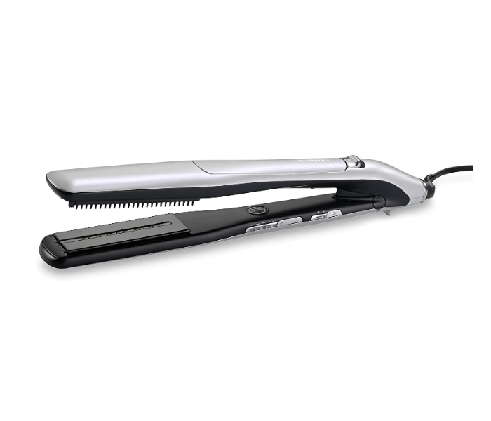 Babyliss ST595SDE Ceramic Coating Plates Hair Straightener - Black and Silver - Zoom Image 1