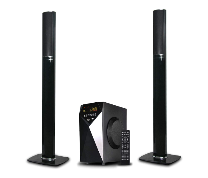 Impex HT 2114 2.1 Channel 130 Watts Multimedia Speaker System - Black - Zoom Image 1