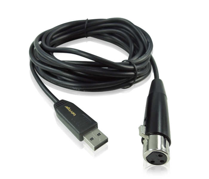 Behringer Mic 2 USB Microphone to USB Interface Cable - Black - Zoom Image 2