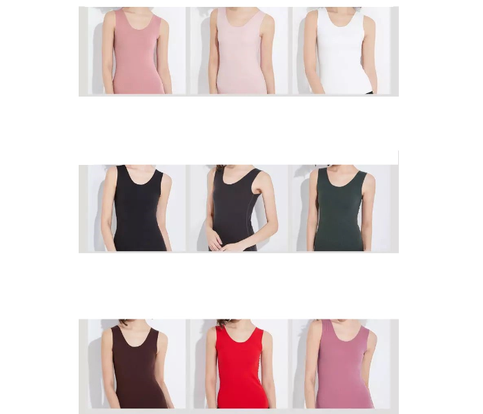 Modern and Comfort Pack Of 3 Women Spaghetti Strap Camisole Top - Zoom Image 3