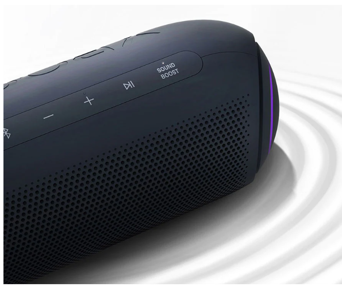 LG PL7 Portable Bluetooth Speaker - Black - Zoom Image 3