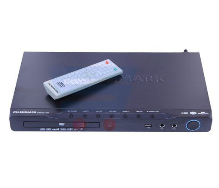 Olsenmark OMDVD1029 5.1 Channel Audio Output DVD Player With USB 2 - Black - Zoom Image