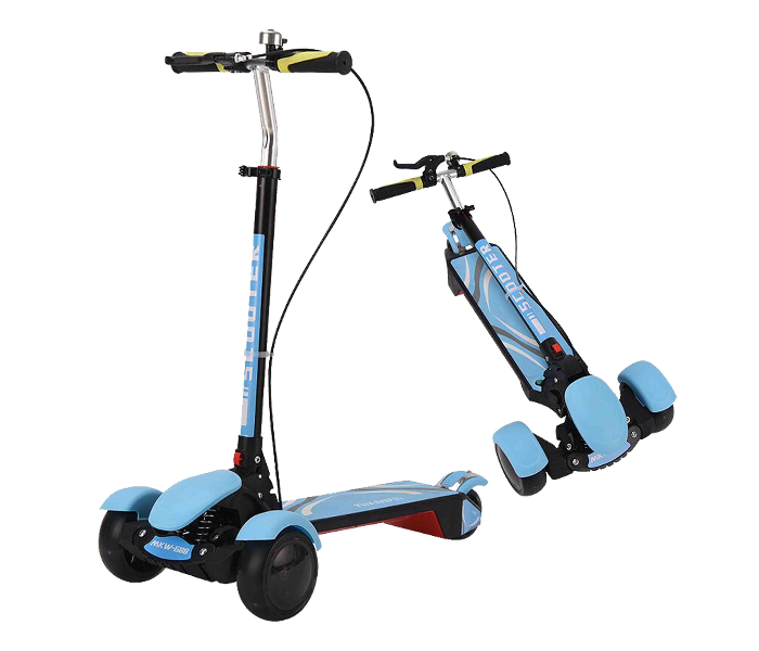 303 Awesome 3 Wheel Scooter for Kids - Blue - Zoom Image