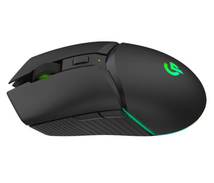 Porodo PDX313-BK RGB Wireless Gaming Mouse - Black - Zoom Image 3