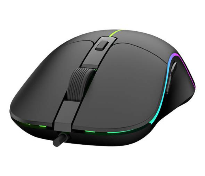 Porodo PDX311-BK RGB Wired Gaming Mouse- Black - Zoom Image 2