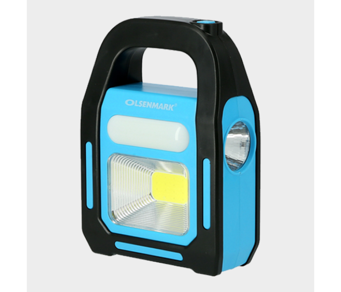 Olsenmark OME2773 Rechargeable LED Emergency Light - Black and Blue - Zoom Image 2