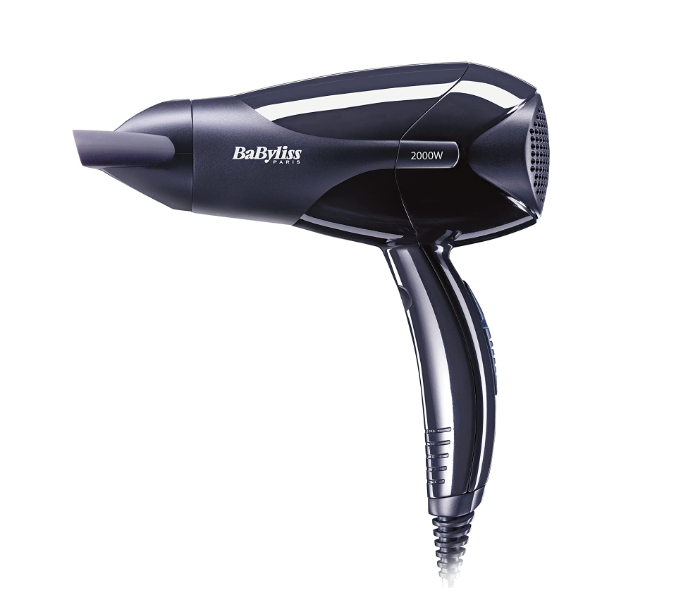 Babyliss D212SDE 2000Watts 2 Heat Speeds Settings Hair Dryer - Black - Zoom Image 1