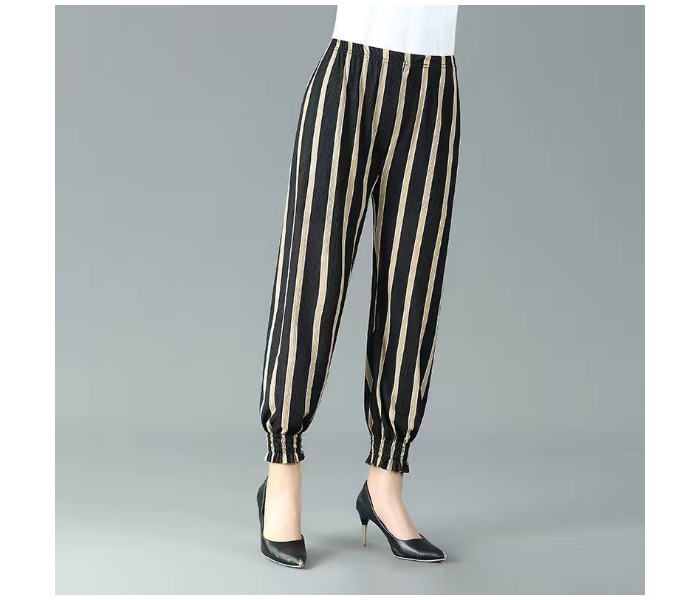  Set of 6 New Style Ladies Loose Stripe Pants - Zoom Image 3