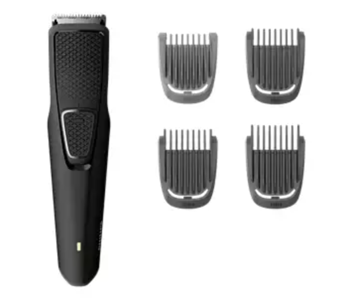 Philips BT1214/15 1000 Series Rechargeable Beard Trimmer for Men - Black - Zoom Image 1