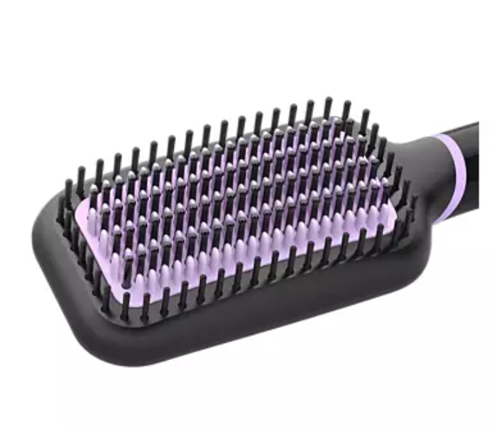 Philips BHH880/03 Heated Straightener Brush for Women - Black - Zoom Image 3