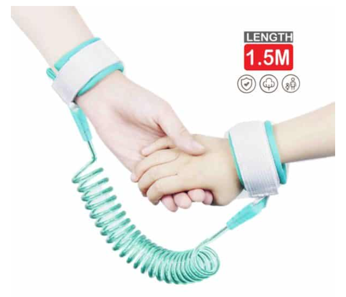 332-0 1.5m Anti Lost Wrist Link Safety Harness - Blue - Zoom Image 1