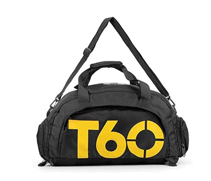 T60 Waterproof Sports Backpacks Bag for Men and Women - Black - Zoom Image 2