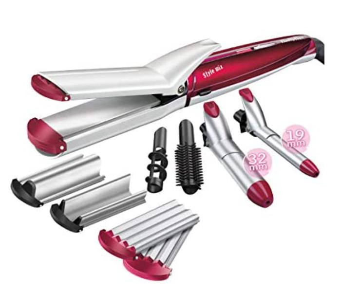 Babyliss MS22SDE 10 In 1 Multi Styler - Red and Silver - Zoom Image