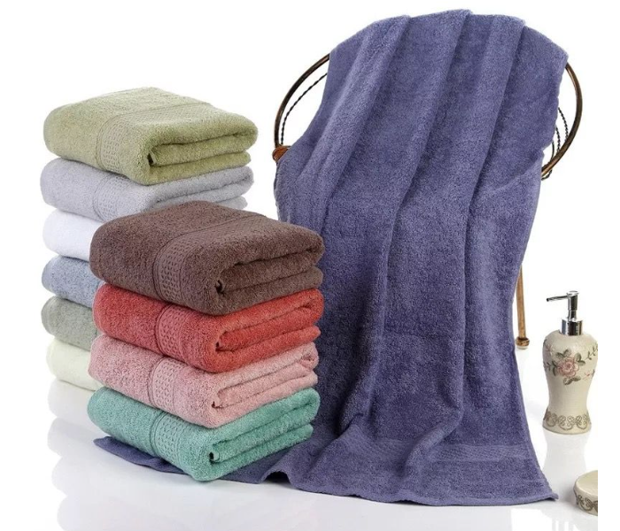 2 Piece Large Bath Towel - Zoom Image