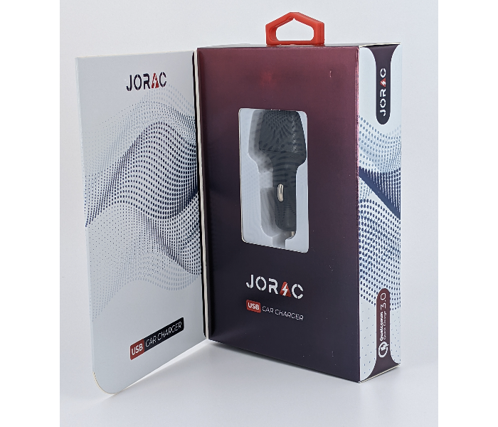 Jorac CR-16 USB Fast Car Charger - Black - Zoom Image 3