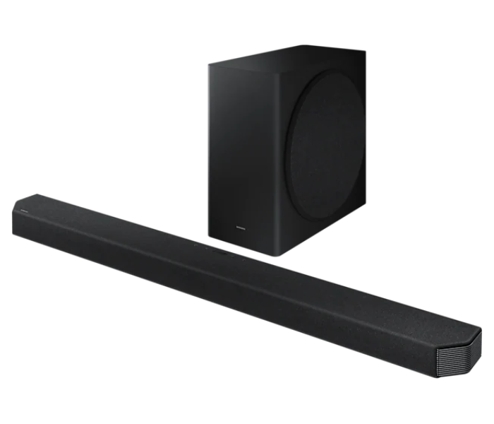 Samsung HW-Q900A Soundbar 406W 7.1.2Ch with Dolby Atmos and DTS X - Black - Zoom Image 2