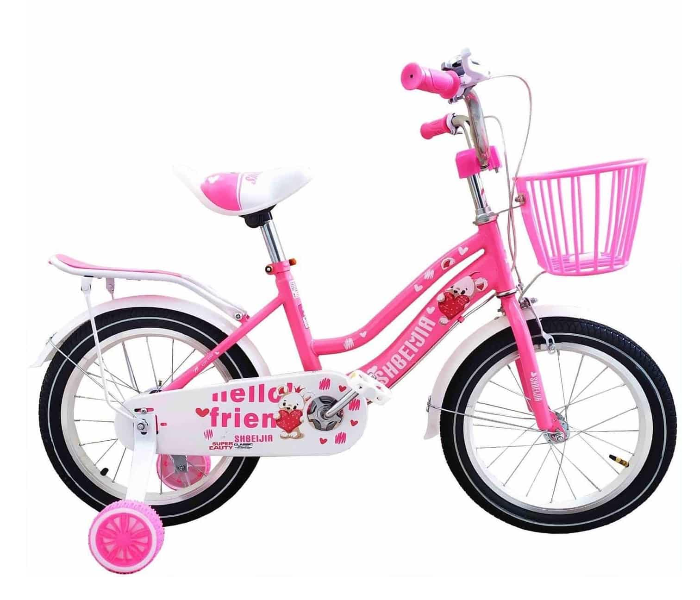 Beautiful 16 Inch Bicycle for Kids - Dark Pink - Zoom Image