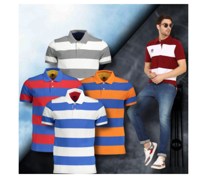 One Piece Mens Striped T-Shirt - Zoom Image 5