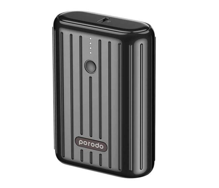 Porodo PD-PBFCH001-BK 10000mAh 18Watts Power Bank - Black - Zoom Image 4