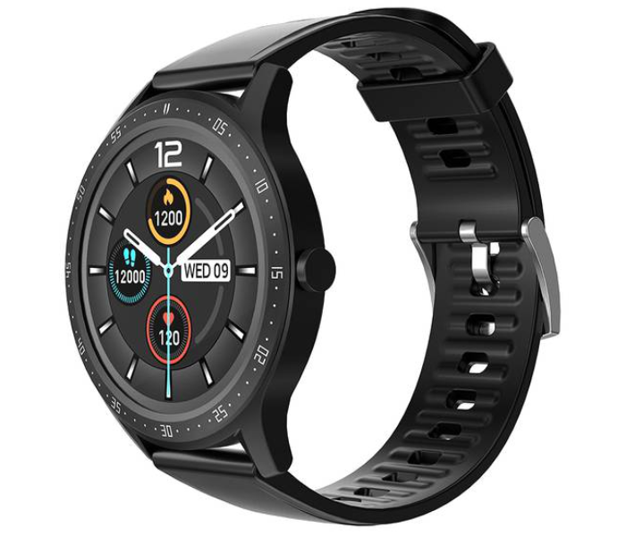 Porodo PD-VORTEX-BK 1.3 Inch Smart Watch - Black - Zoom Image 3