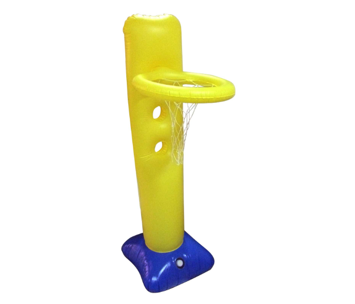 VS007 Inflatable Basket Ball Stand Set - Yellow - Zoom Image