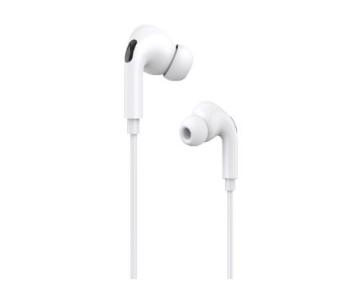 Platinum P-EPHFNWHT Fine Series 3.5mm Stereo Wired Earphones - White - Zoom Image 1