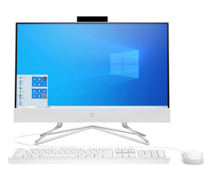 HP 3B4Y7EA All In One 22 DF1006 21.5 Inch FHD Intel Core i3 1115G4 Processor 4GB RAM 1TB HDD Intel UHD Graphics Windows 10 Home 64 - White - Zoom Image 3