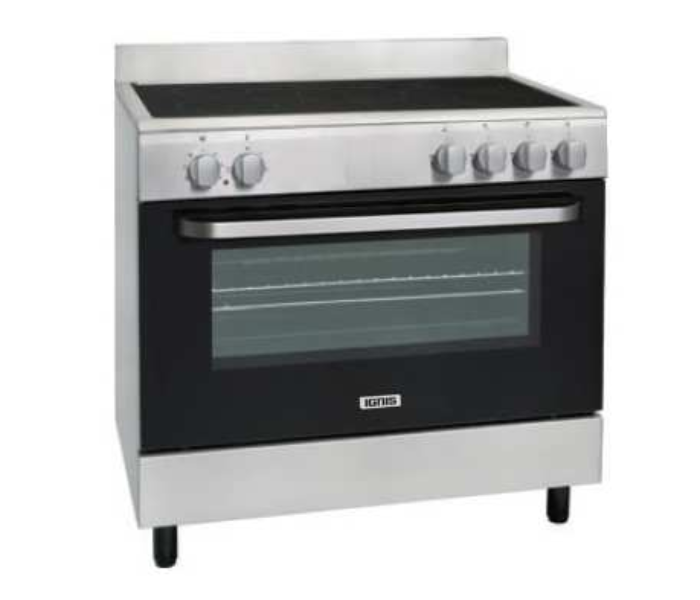 Ignis FST965VCX Free Standing Cooking Range - Silver - Zoom Image