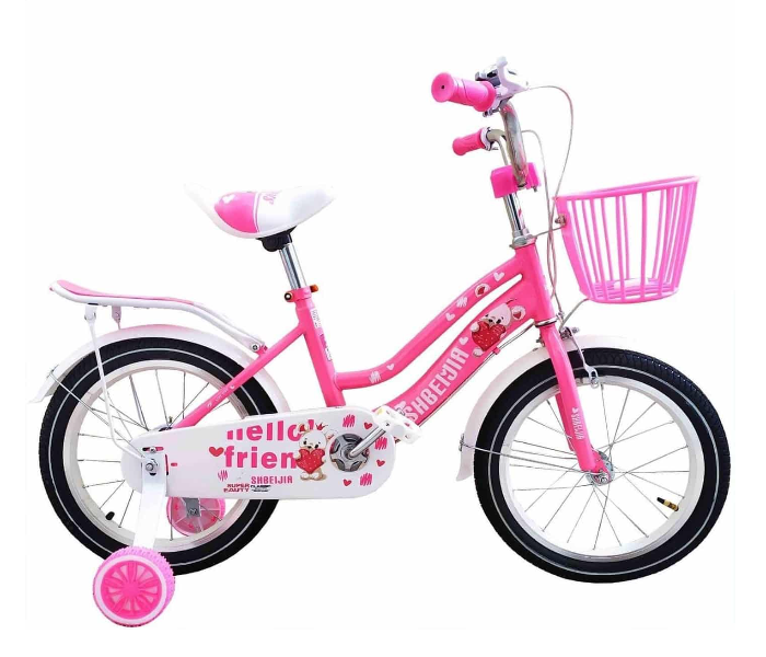 Beautiful 18 Inch Bicycle for Kids - Dark Pink - Zoom Image