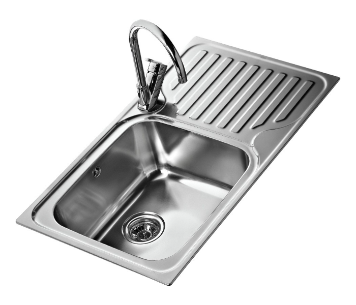 Teka CLASSIC 1B 1D RHD MAX One Bowl and One Drain Kitchen Sink - Stainless Steel - Zoom Image 2