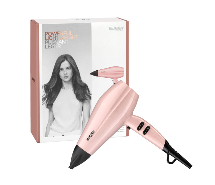 Babyliss 5337PRSDE 2200W 2 Speed Settings Hair Dryer - Pink - Zoom Image 2