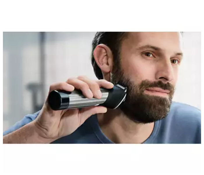 Philips BT9810/13 9000 Series Prestige Beard Trimmer for Men - Black and Silver - Zoom Image 4