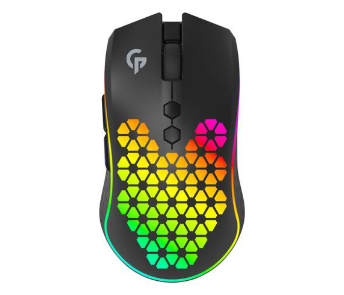 Porodo PDX312-BK Wireless Gaming Mouse - Black - Zoom Image 1