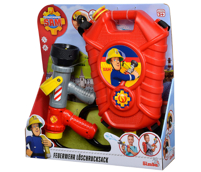 Simba 109252293038 Fireman Sam Fireman Tank Backpack Blaster - Zoom Image 2